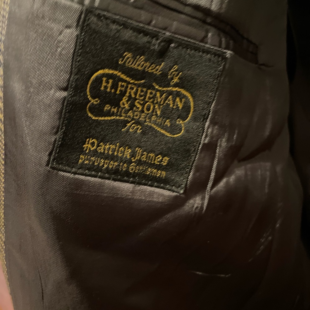 Classic Plaid Men's Blazer - Picture 5 of 6